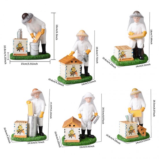 Beekeeping Decoration Supplies Beekeeping Beekeeper Resin Craftwork