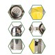 Bigger Capacity Stainless Steel Honey Bee Beekeeping Bee Smoker with Bellow