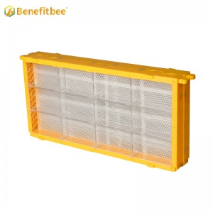 Beehive Frames Kit 2Pack Honey Comb Frames with 24PCS Honeycomb Cassettes Assembled Honey Beehive Frames&Honeycomb Boxes for Beekeepers