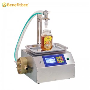Accuracy Honey Peanut Butter Filler Weighting Oil Jar Cosmetics Lotion Filling Machine