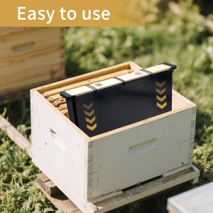 4L Beehive Feeder Beehive Frame Feeder Deep Frame Water Feeder for Beekeeping Bee Feeding Tools