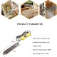 Honey Uncapping Knife, Electric Honey Extractor, Portable Stainless Steel Uncapping Knife, 0-180℃ Adjustable Temperature for Apiary, Beekeeper