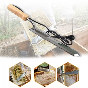 Honey Uncapping Knife for Honey Combs, Stainless Steel Electric Honey Knife Extractor Equipment Beekeeping Equipment