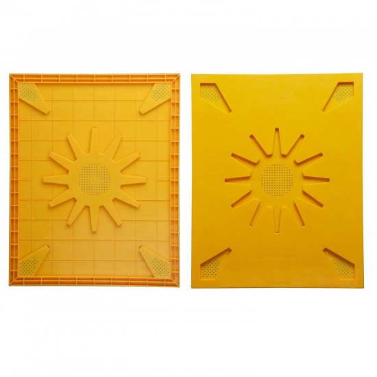 Beehive Inner Cover Multifunction 10 Frame Langstroth Bee hive Box Inner Cover for Beekeeping(51cm*41cm)