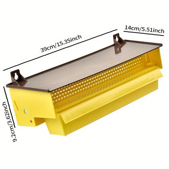 Pollen for Bee Hives 10 Frame Beekeeping Apiculture Bee Pollen Collector with Ventilated Pollen Tray