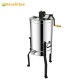 2 Frame Honey Extractor, Stainless Steel Manual Beekeeping Extraction, Honeycomb Drum Spinner with Transparent Lid, Apiary Centrifuge Equipment