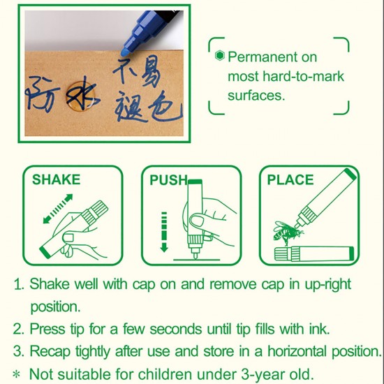 5PCS Beekeeping Marking Pen Queen Bee Tools Marking Pen Beekeeping Tools for Beekeeper