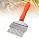 Stainless steel honey comb uncapping fork rubber handle Bee supply Beekeeping Tool