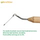 2 Pieces Beekeeping Grafting Tool Beekeeping Grafting Needle Beekeeping Moving Needle Tool Stainless Steel Queen Moving Needle Queen Bee Grafting Tool