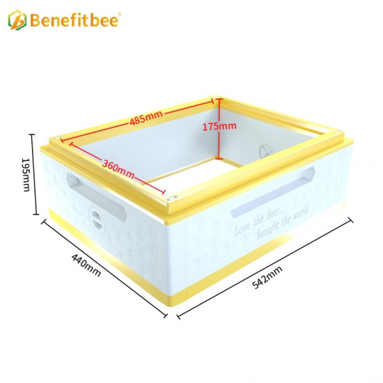 Beekeeping Equipment EPS 10 Frames Langstroth Bee Hive Box