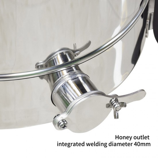 Honey Processing Machine Honey Centrifuge 3 Frames Manual Honey Extractor