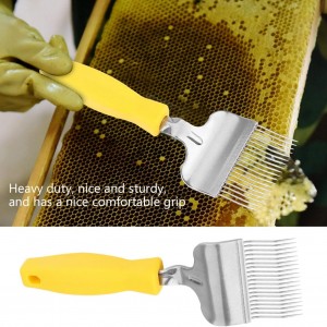 Bee Keeping Uncapping Fork Stainless Steel Honey Comb Beekeeping Tine Uncapping Fork Hive for Beekeeping Accessories