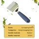 Bee Keeping Stainless Steel Uncapping Fork Beekeeping Honey Fork Shovel Tool with Plastic Handle