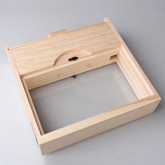 Observation Beehive Wooden Beehive Beekeeping Transparent Bee Hive