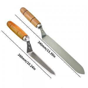 2Pcs Stainless Steel Uncapping Knife Honey Uncapping Knife Beekeeping Knife for Harvesting and Extracting Honey,Beekeeping Tools and Equipment