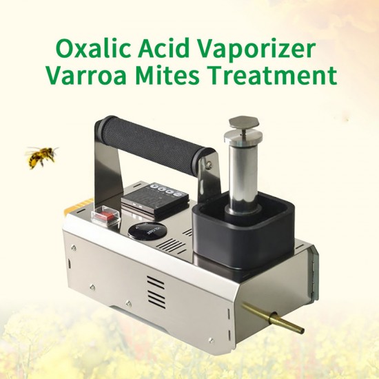 Wireless OA Vaporizer 18V Battery Oxalic Acid Sublimator and Vaporizers Powered Cordless Oxalic Acid Vaporizer Beekeeping Hive Varroa Mite Eliminator Pro
