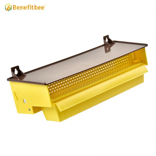 Pollen for Bee Hives 10 Frame Beekeeping Apiculture Bee Pollen Collector with Ventilated Pollen Tray