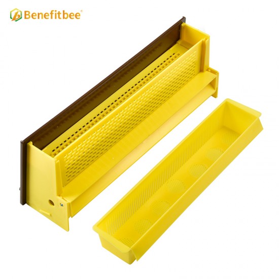 Pollen for Bee Hives 10 Frame Beekeeping Apiculture Bee Pollen Collector with Ventilated Pollen Tray