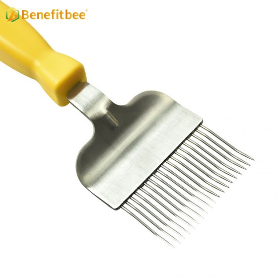 Bee Keeping Uncapping Fork Stainless Steel Honey Comb Beekeeping Tine Uncapping Fork Hive for Beekeeping Accessories