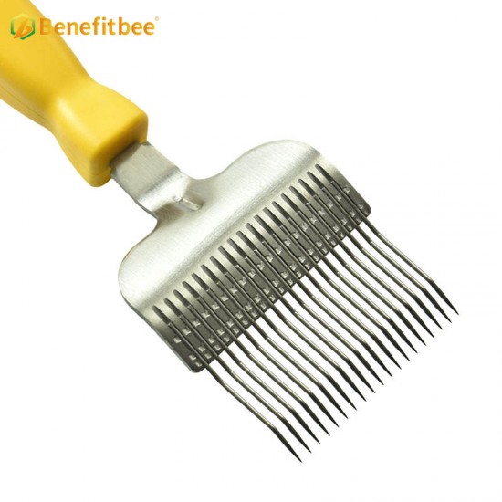 Bee Keeping Uncapping Fork Stainless Steel Honey Comb Beekeeping Tine Uncapping Fork Hive for Beekeeping Accessories