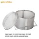 Golden Palace Honey Strainer, Stainless Steel Honey Strainer, Double Sieve, Beekeeping Supplies, Food Grade 304 Stainless Steel Sieve