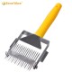 Adjustable Double Heads Uncapping Fork with Plastic Handle New Condition Needles Uncapping Fork