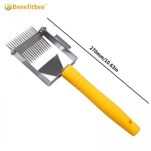 Adjustable Double Heads Uncapping Fork with Plastic Handle New Condition Needles Uncapping Fork